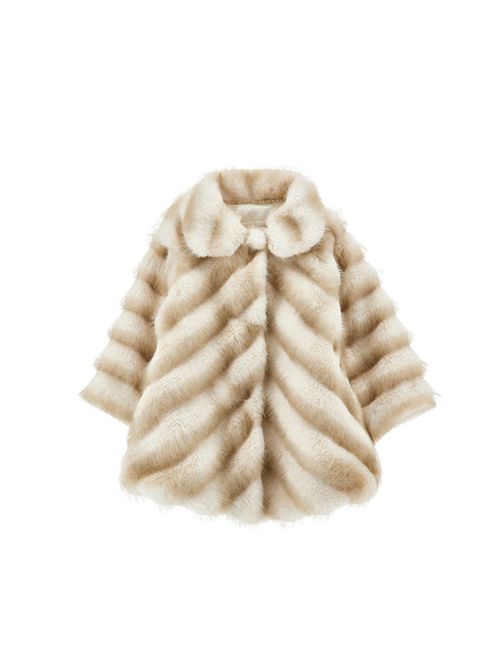 Pelliccia, bambina, logata. MONNALISA | 37H100 80330001